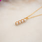 Collier Perles Miel