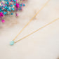 Collier Goutte Azur