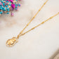 Collier Scarabée Miel