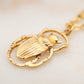 Collier Scarabée Miel