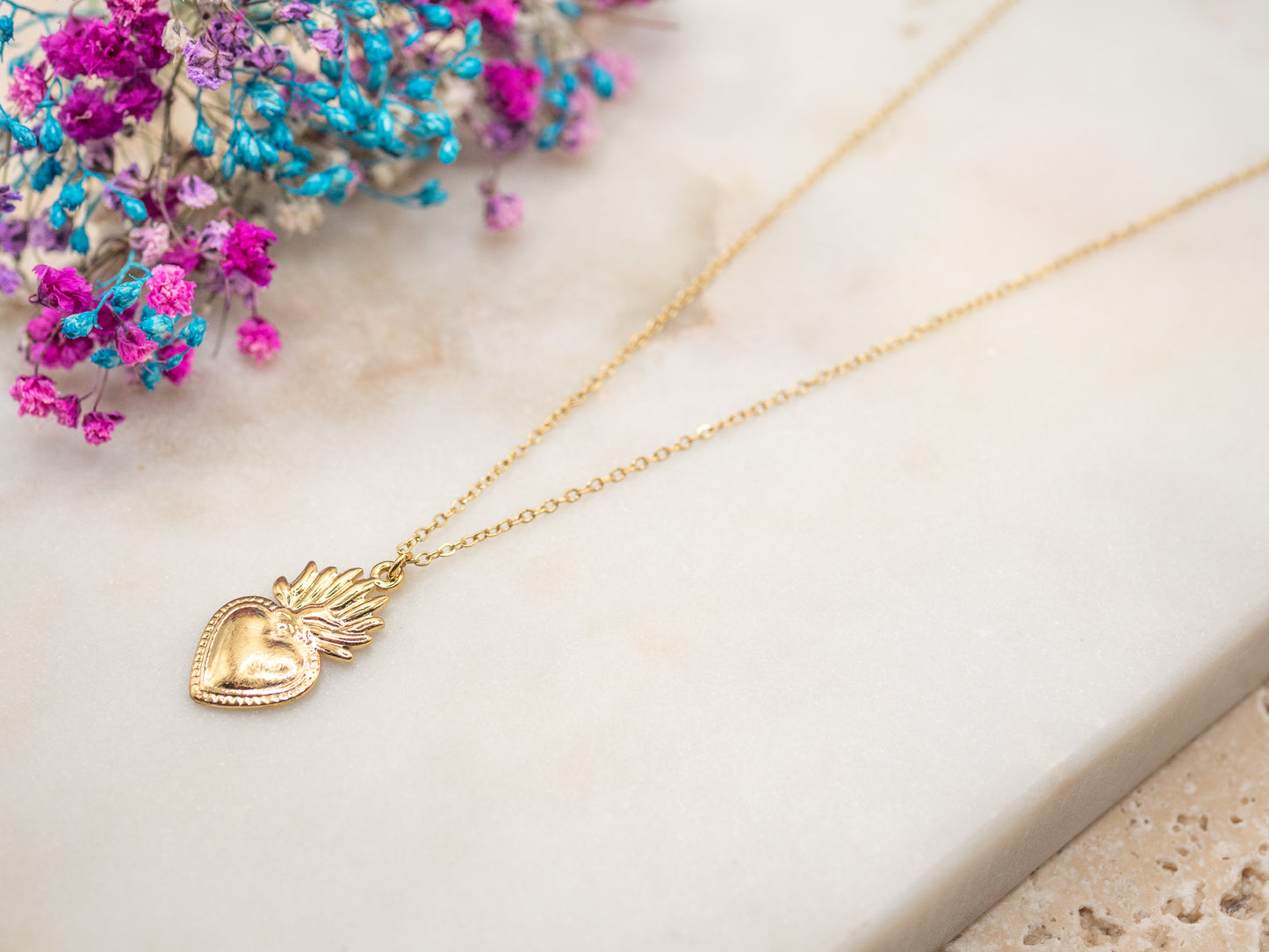 Collier Ex-Voto Doré