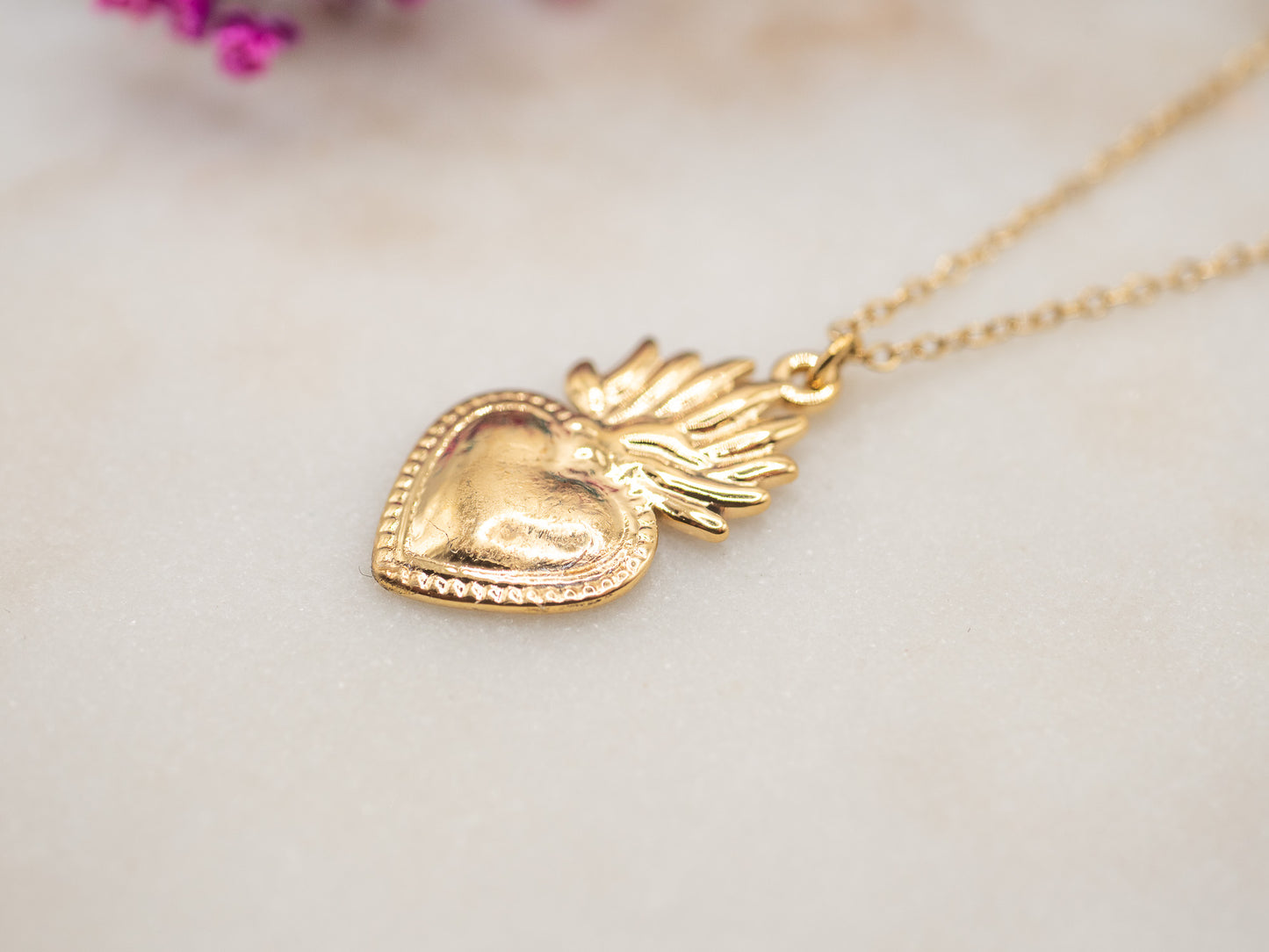 Collier Ex-Voto Doré