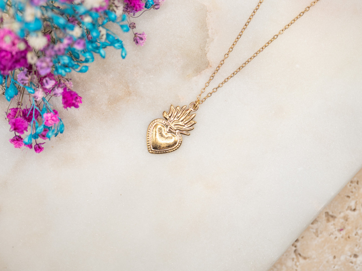 Collier Ex-Voto Doré