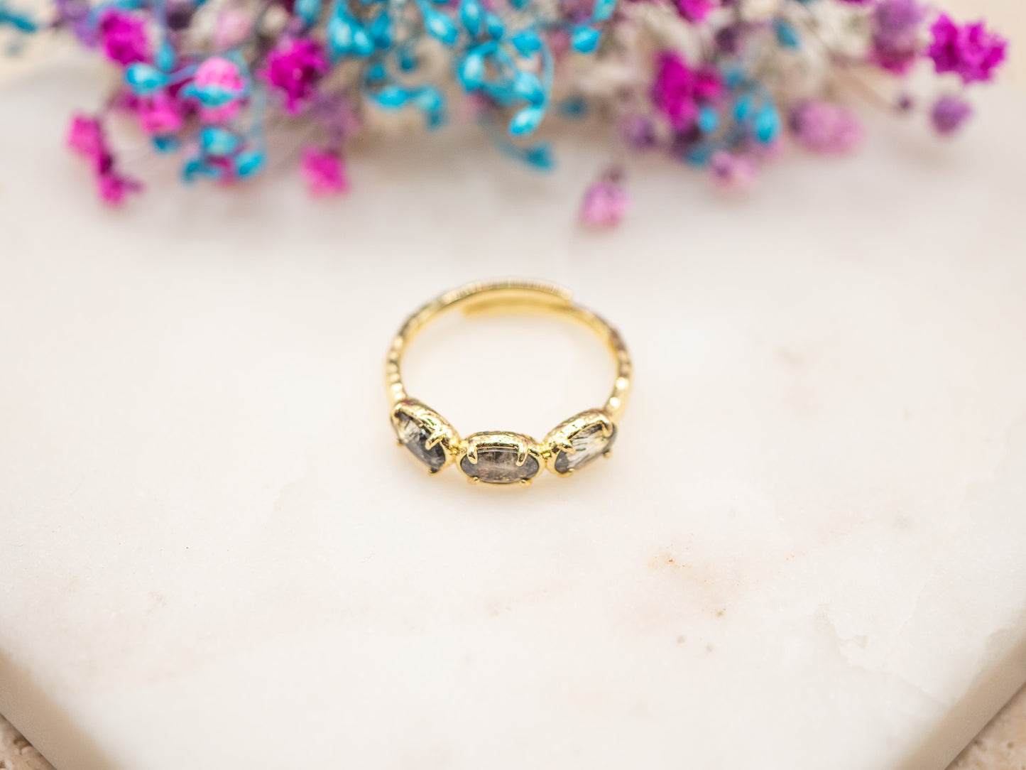 Bague Trio Minéral