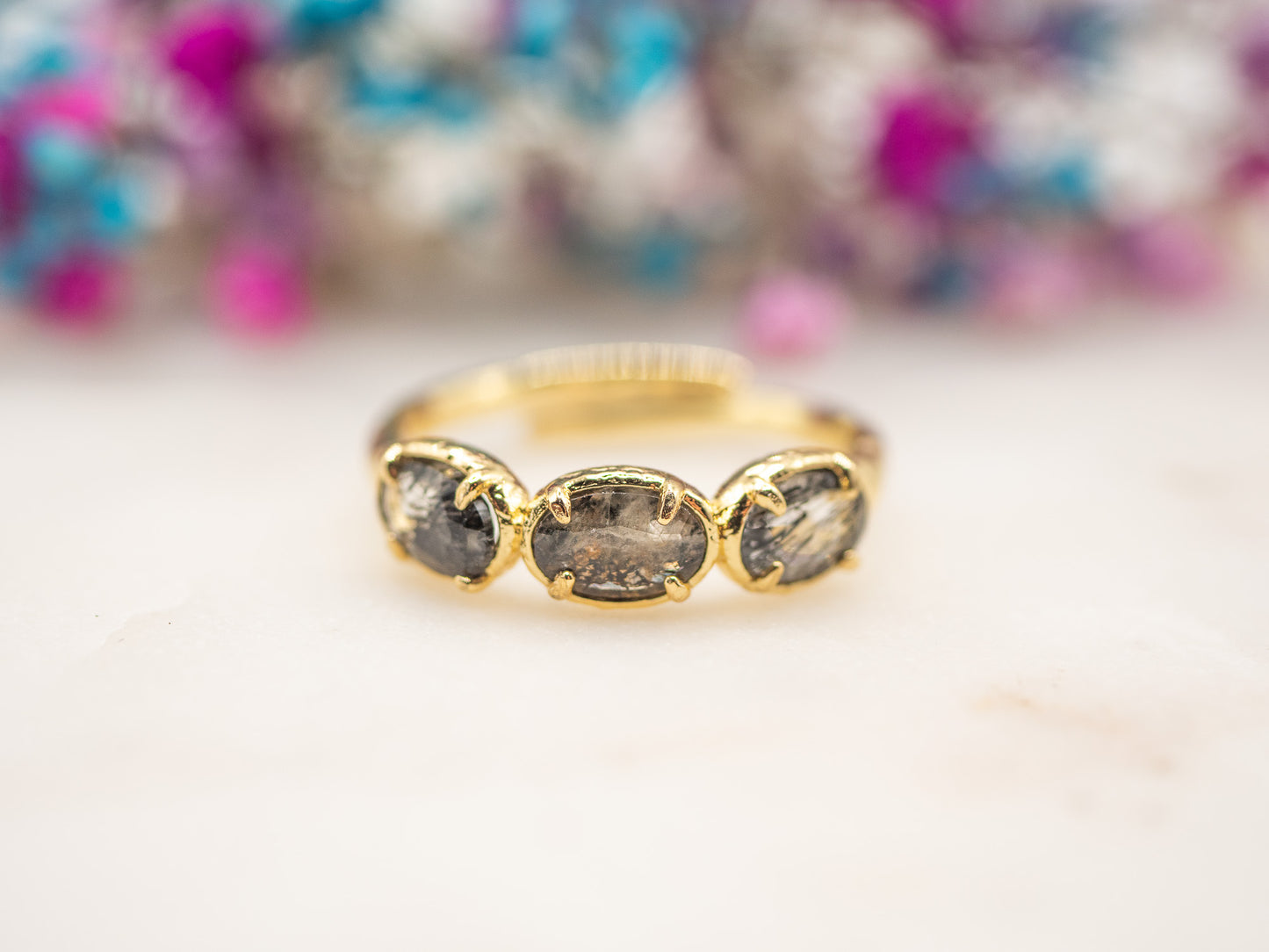 Bague Trio Minéral