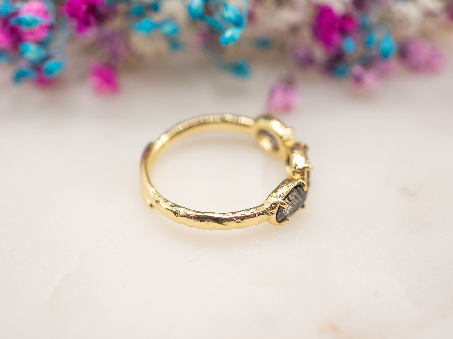 Bague Trio Minéral