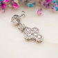 Boucles d'oreilles Croix Cristalline