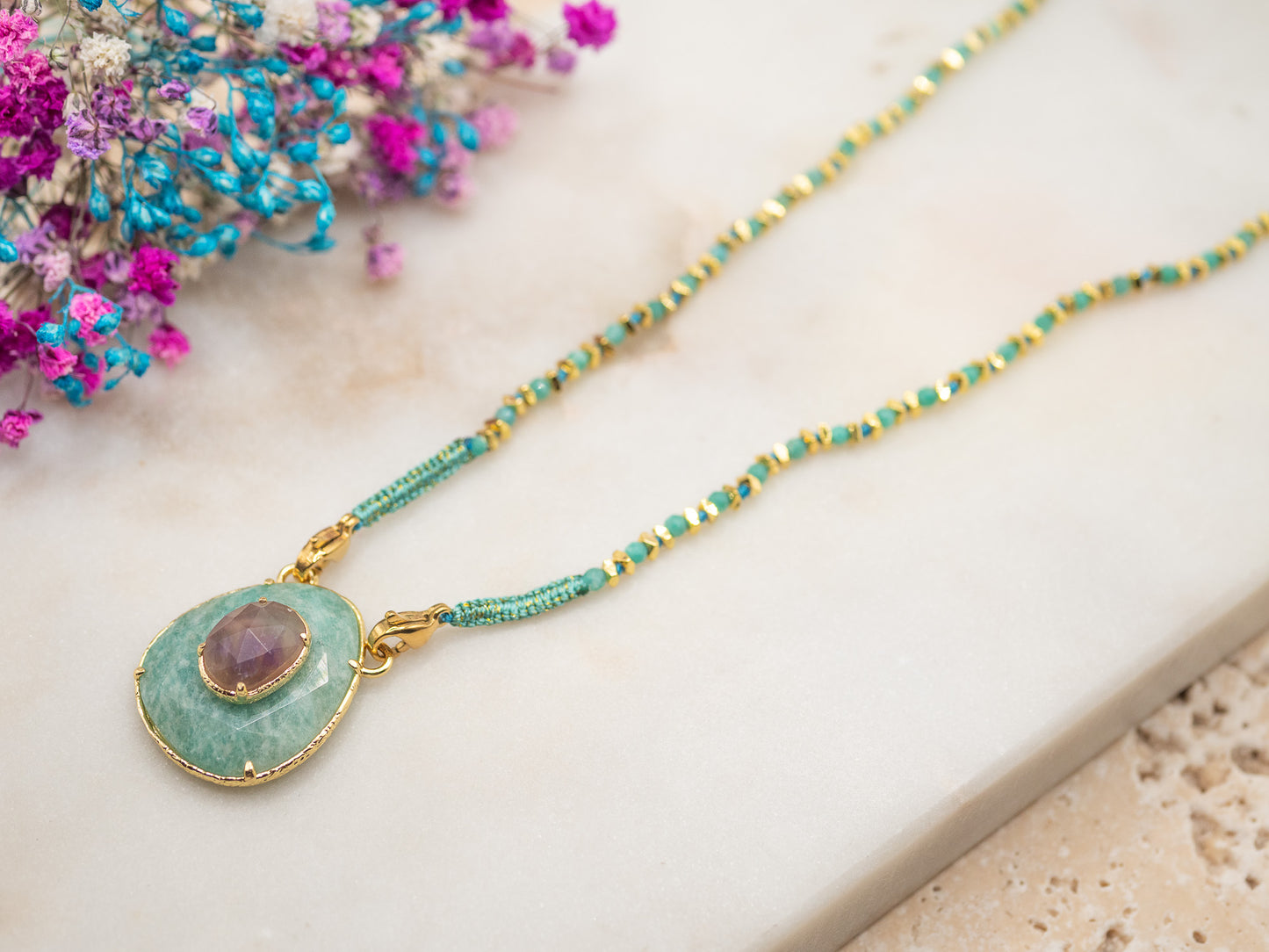 Collier Lagune Améthyste