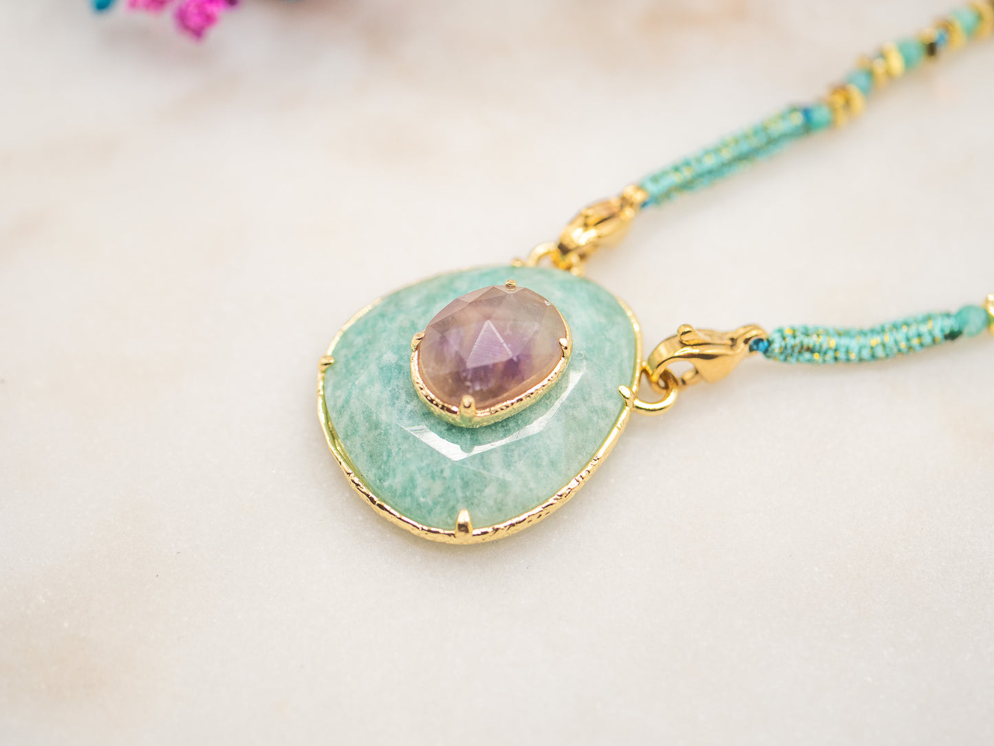 Collier Lagune Améthyste