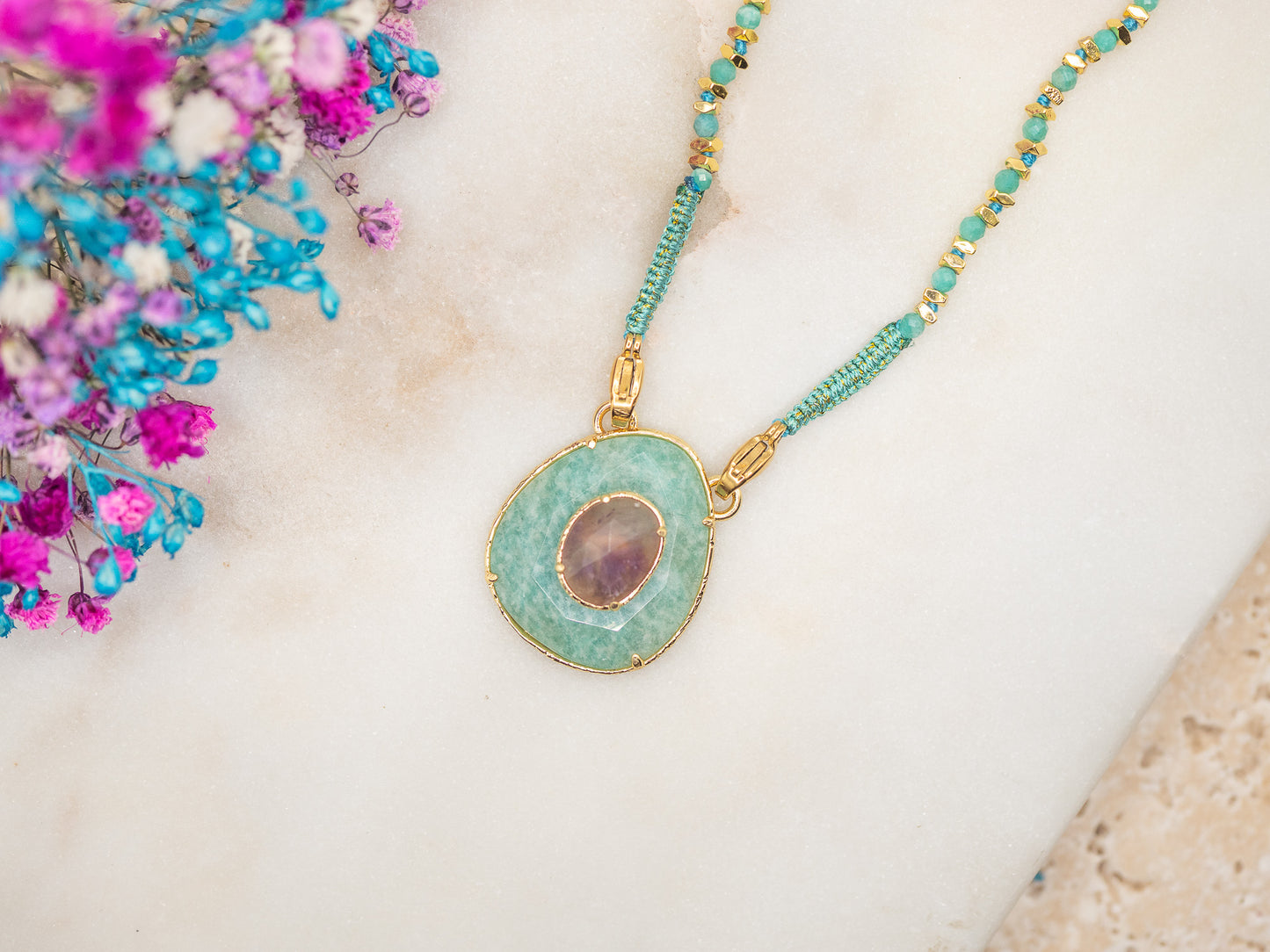 Collier Lagune Améthyste