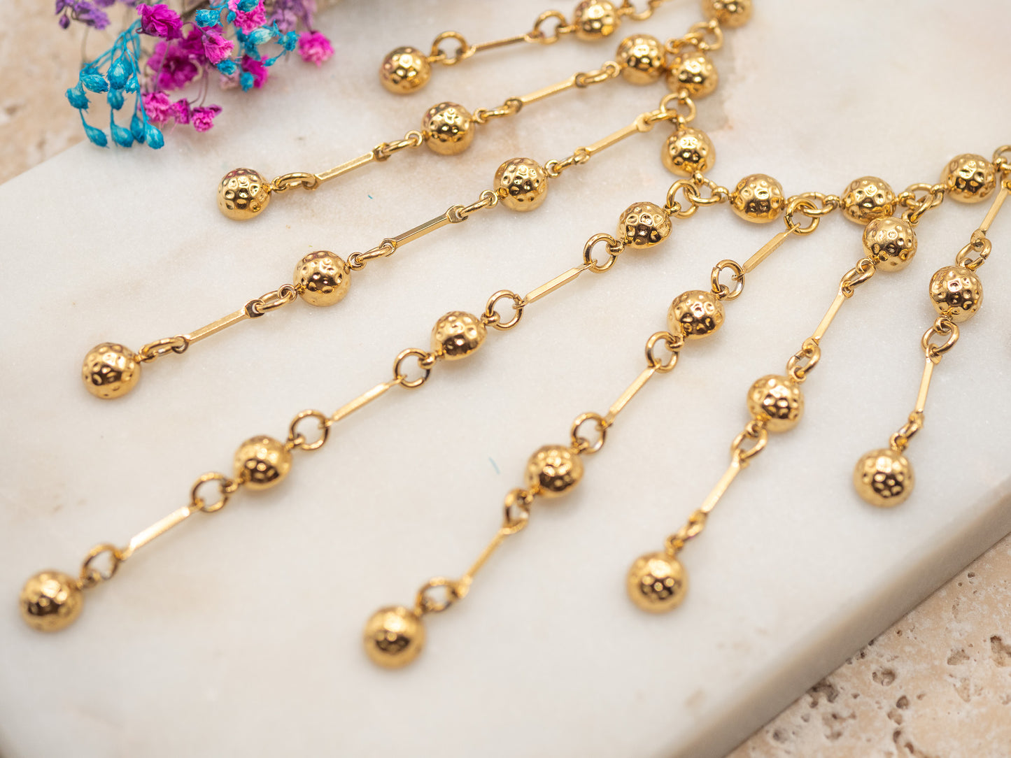 Collier Clochettes Dorées