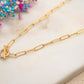 Collier Verrou Doré