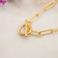 Collier Verrou Doré