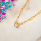 Collier Verrou Doré