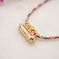 Collier Talisman Rosé