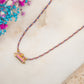 Collier Talisman Rosé