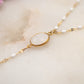Collier Halo Nacré
