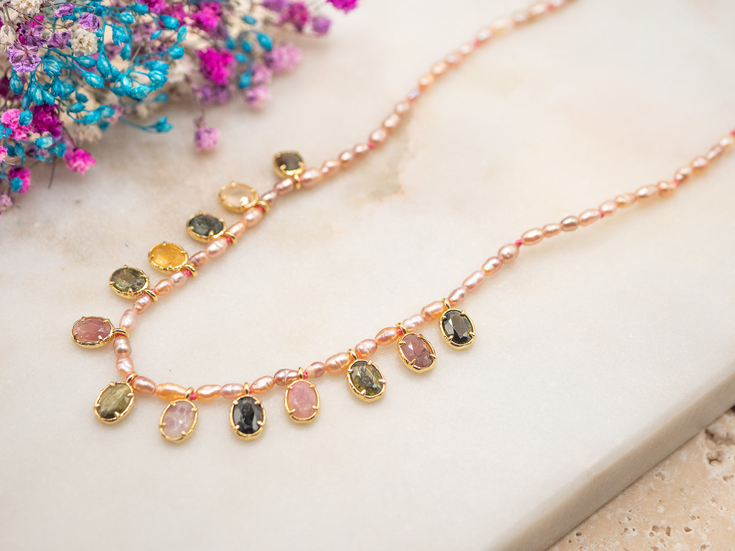 Collier Pastel Salin