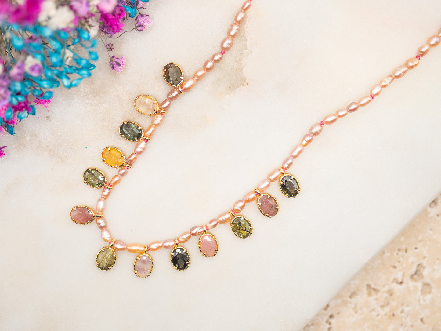 Collier Pastel Salin