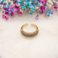 Bague ajustable Sable Nocturne