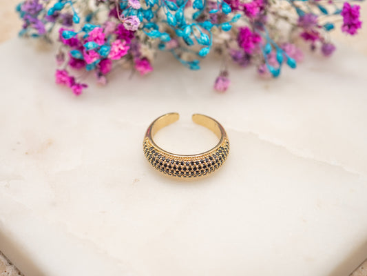 Bague ajustable Sable Nocturne