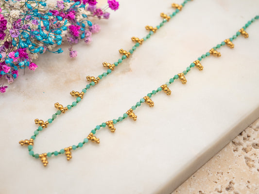 Collier Marée Menthe