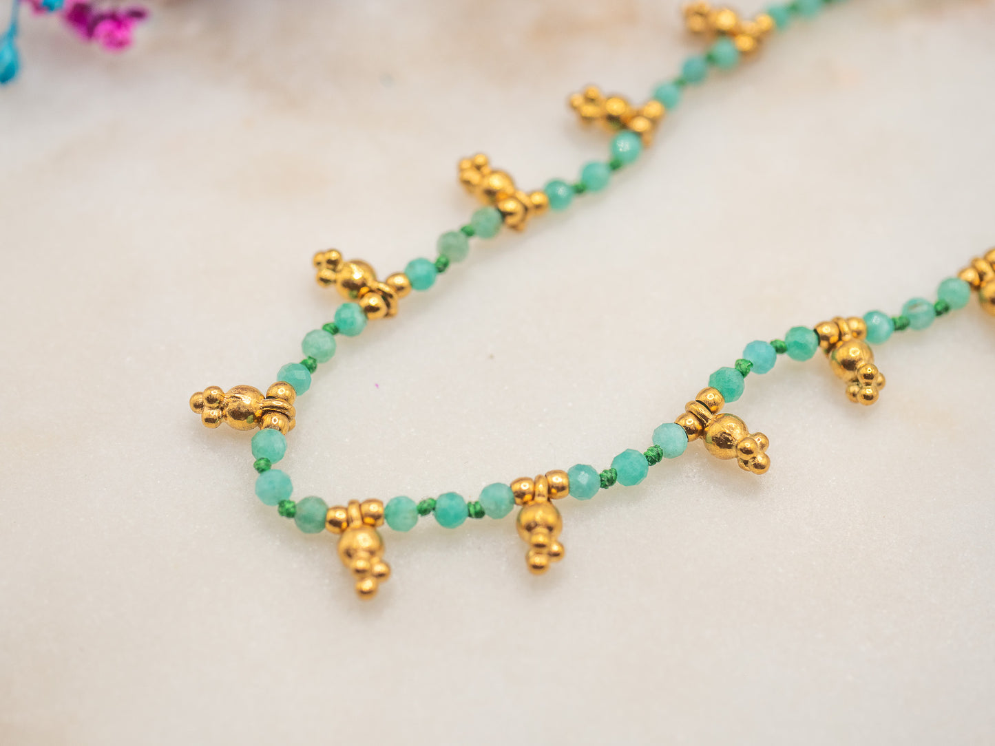 Collier Marée Menthe