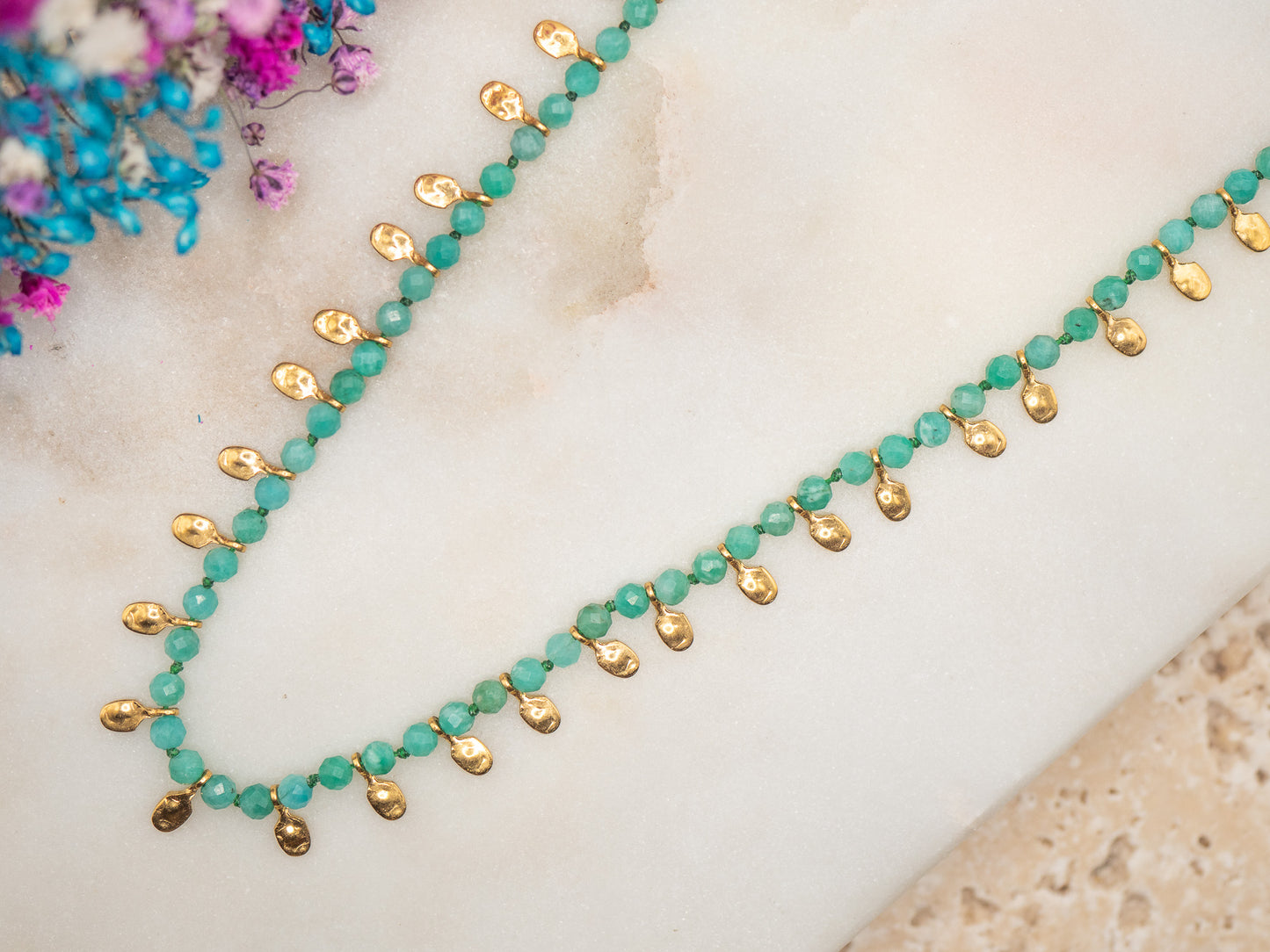 Collier Marée Menthe
