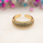 Bague ajustable Sable Nocturne