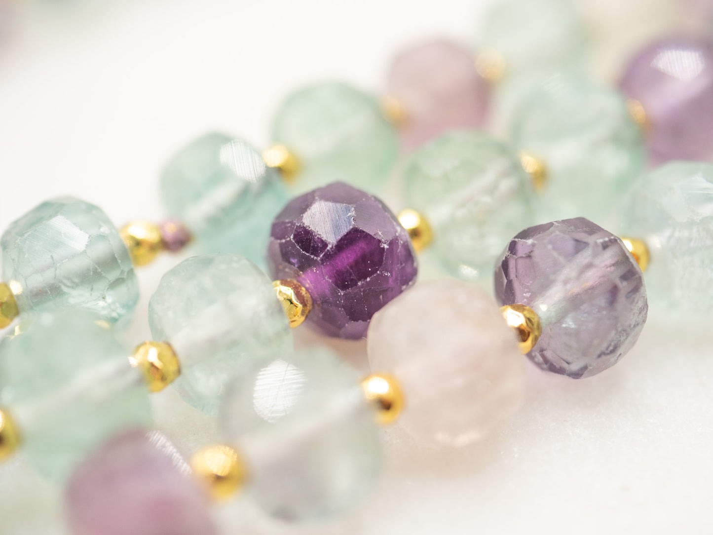 Collier Lagune Lilas