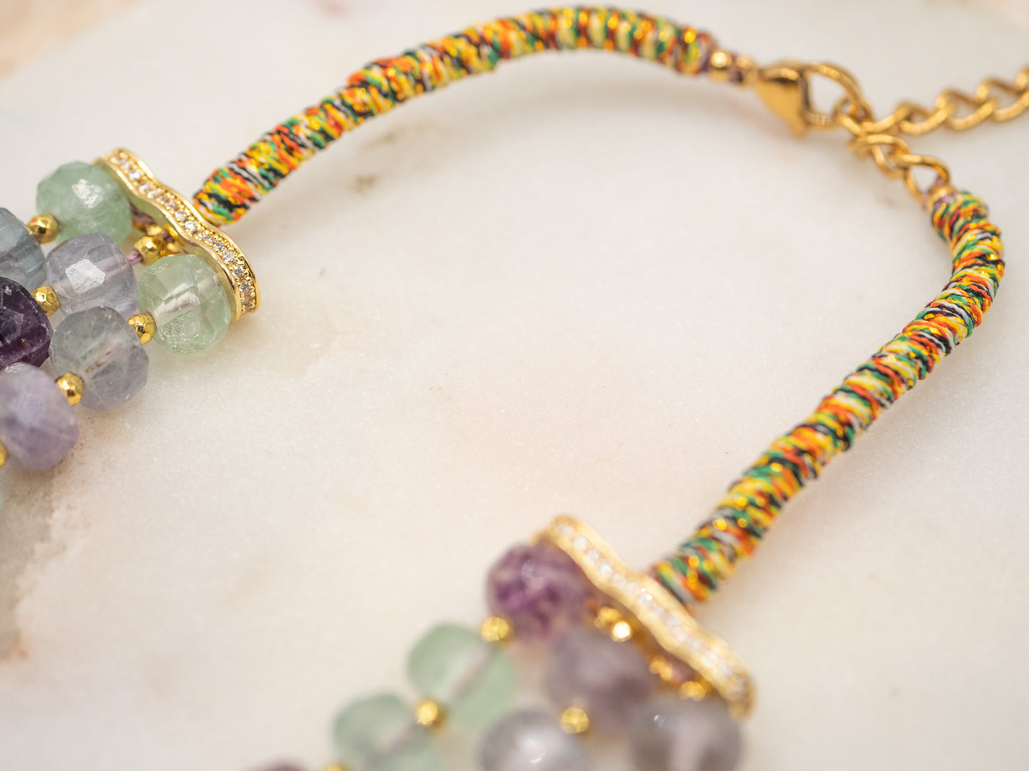 Collier Lagune Lilas