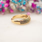 Bague ajustable Sable Nocturne