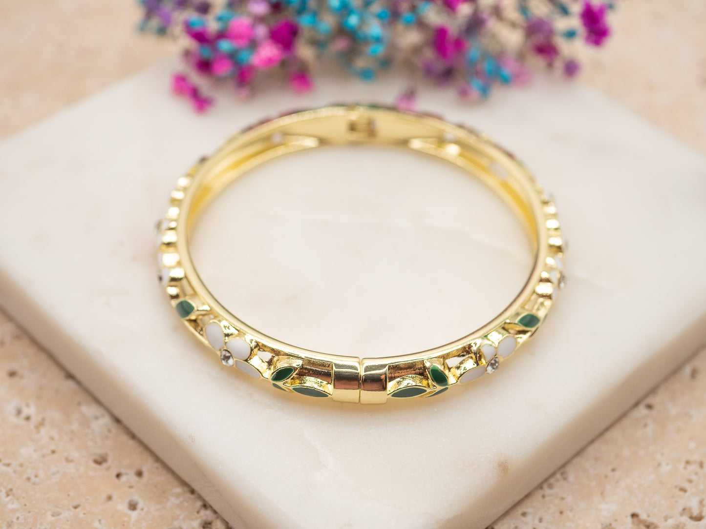Bracelet Oliviers Dorés