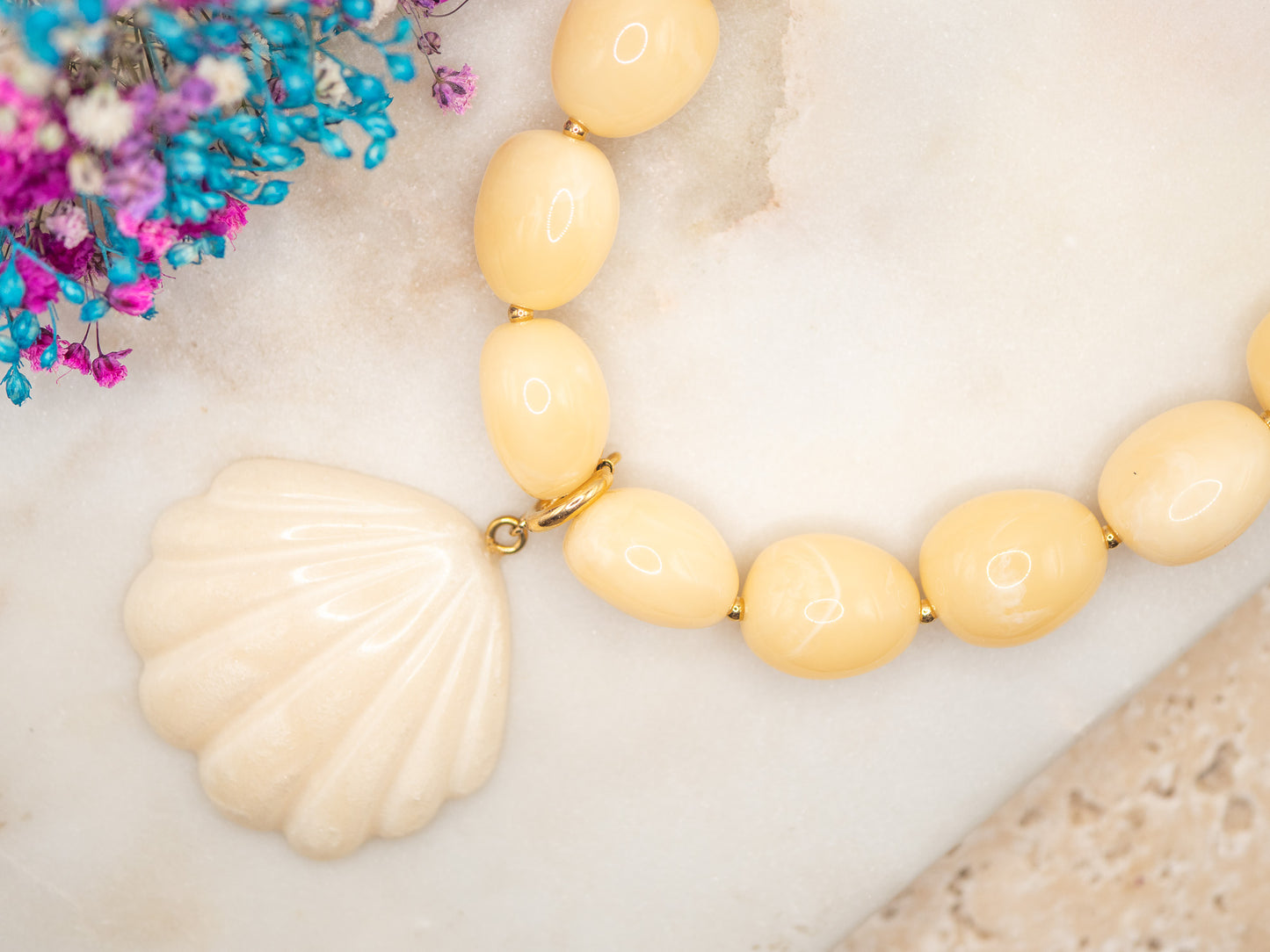 Collier Coquille Mousse