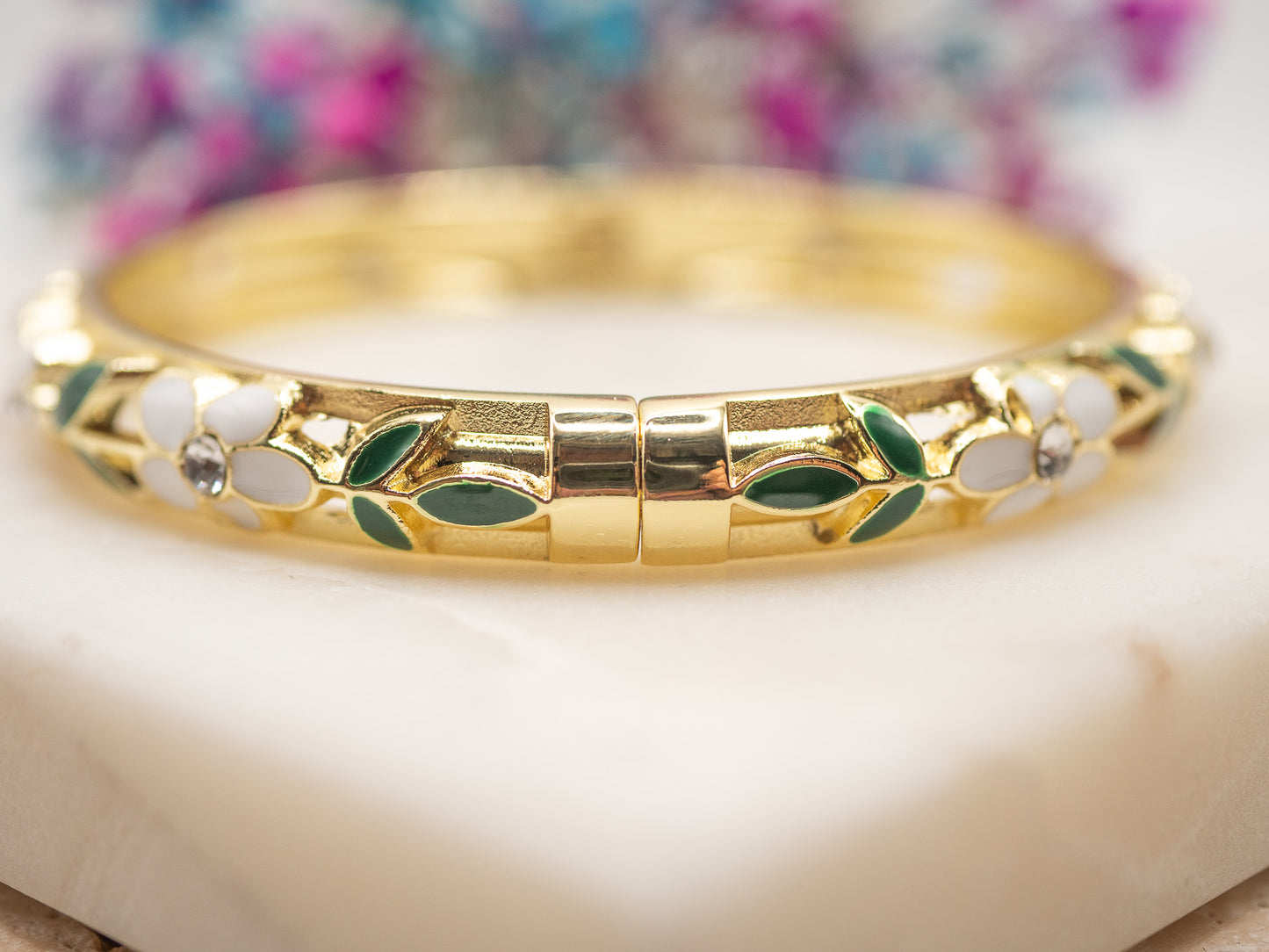 Bracelet Oliviers Dorés