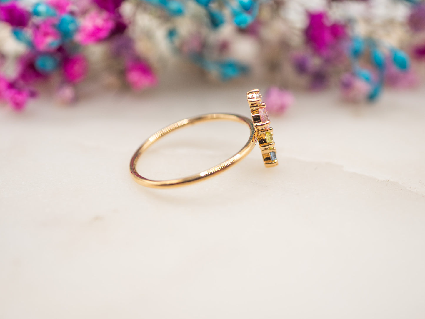 Bague Pastilles Riviera