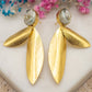 Boucles d'oreilles Hojas de Cristal