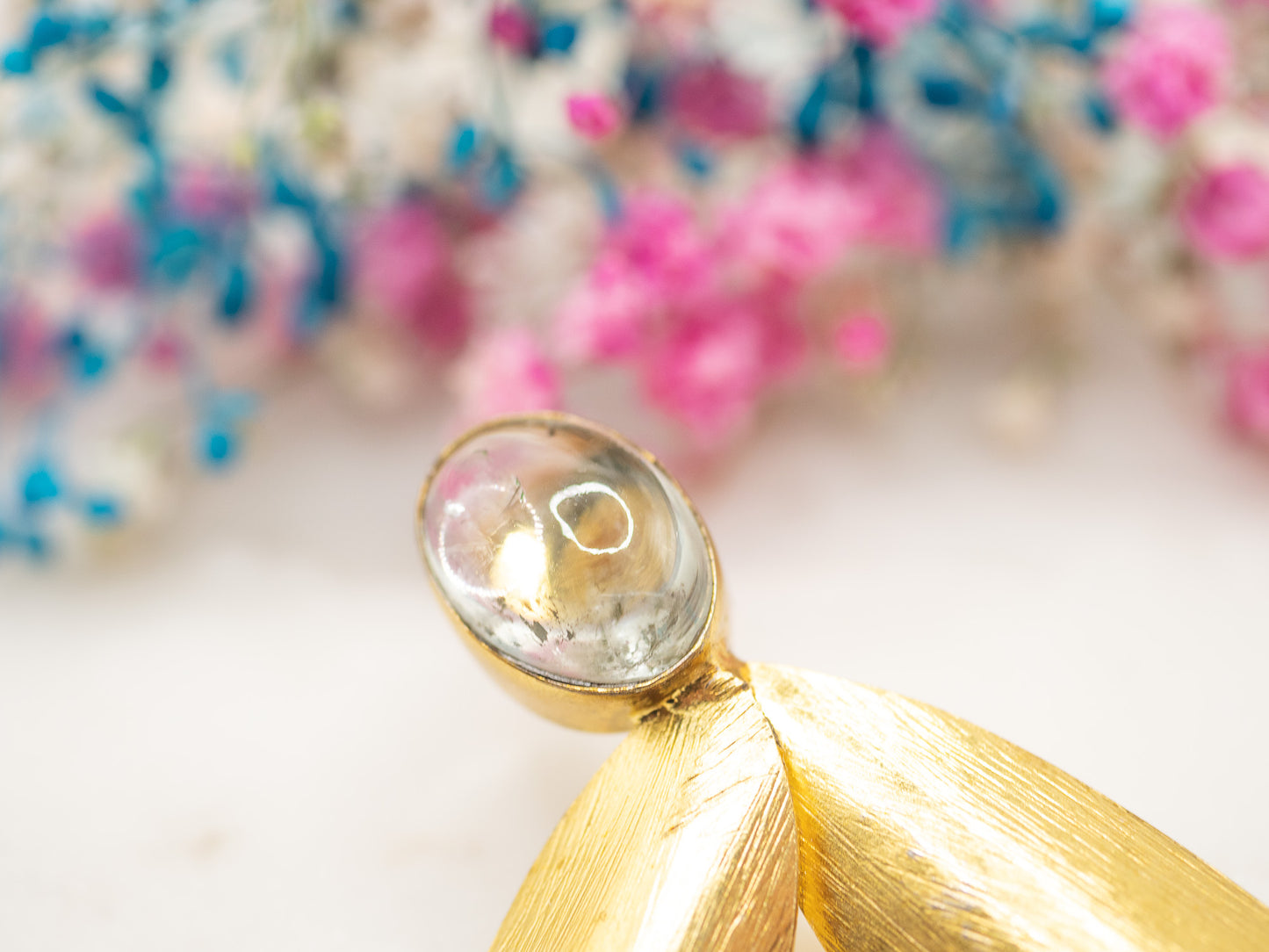 Boucles d'oreilles Hojas de Cristal
