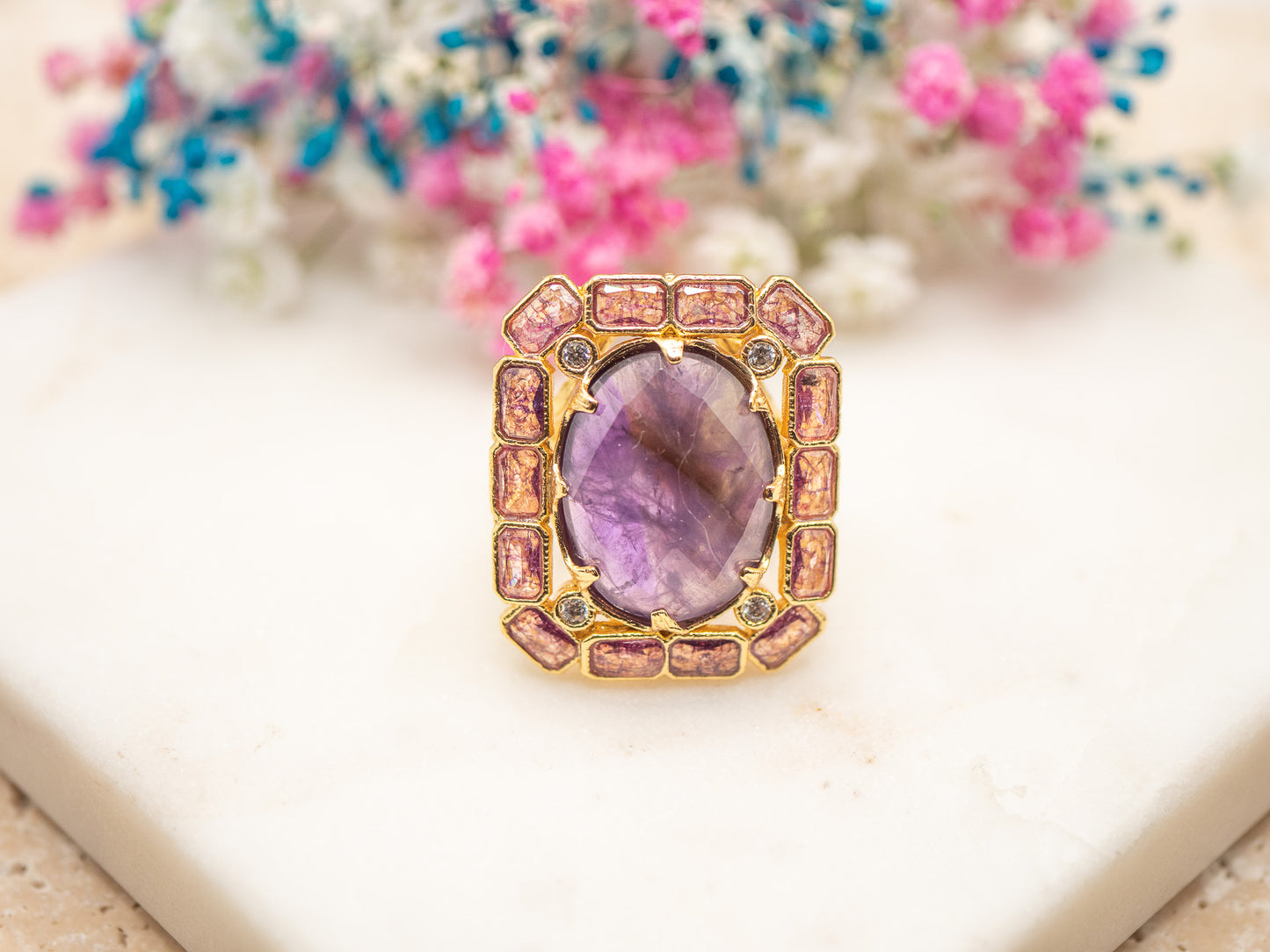 Bague Amatista