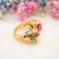 Bague Doble Rubí del Sol
