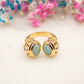 Bague Doble Jade Imperial