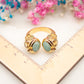 Bague Doble Jade Imperial