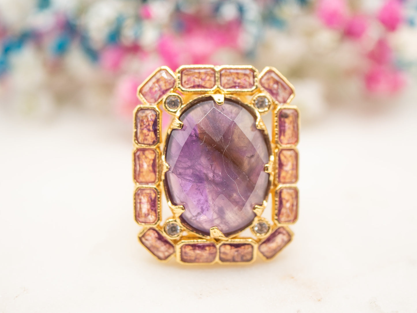 Bague Amatista