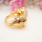 Bague Doble Quartz Lunaire