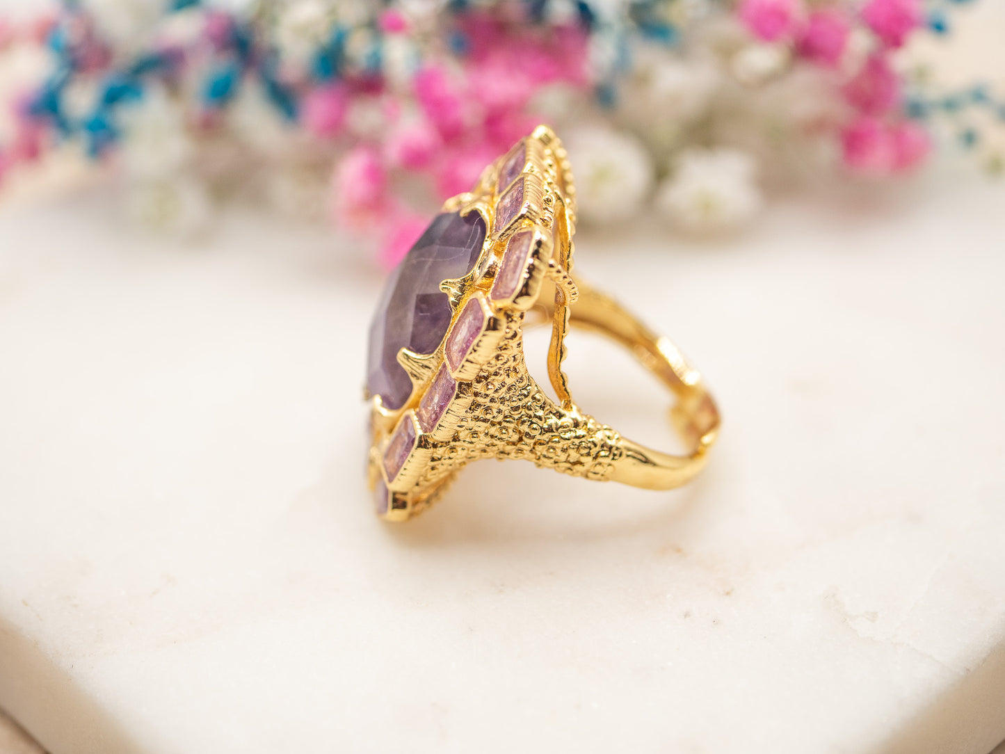Bague Amatista