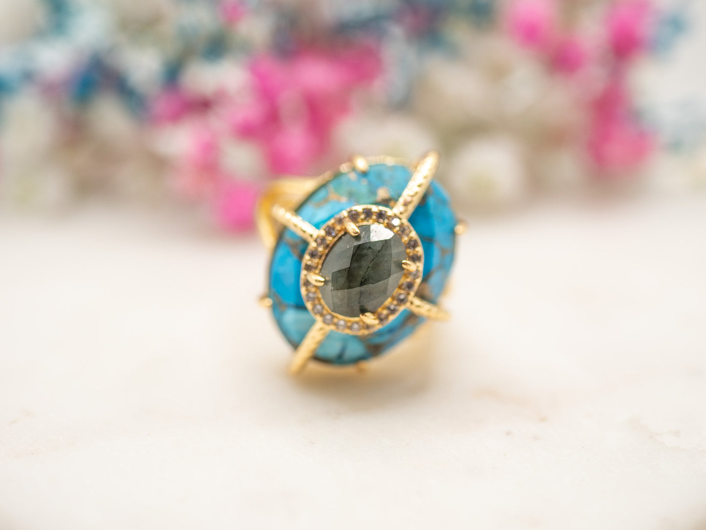 Bague Azul Profundo