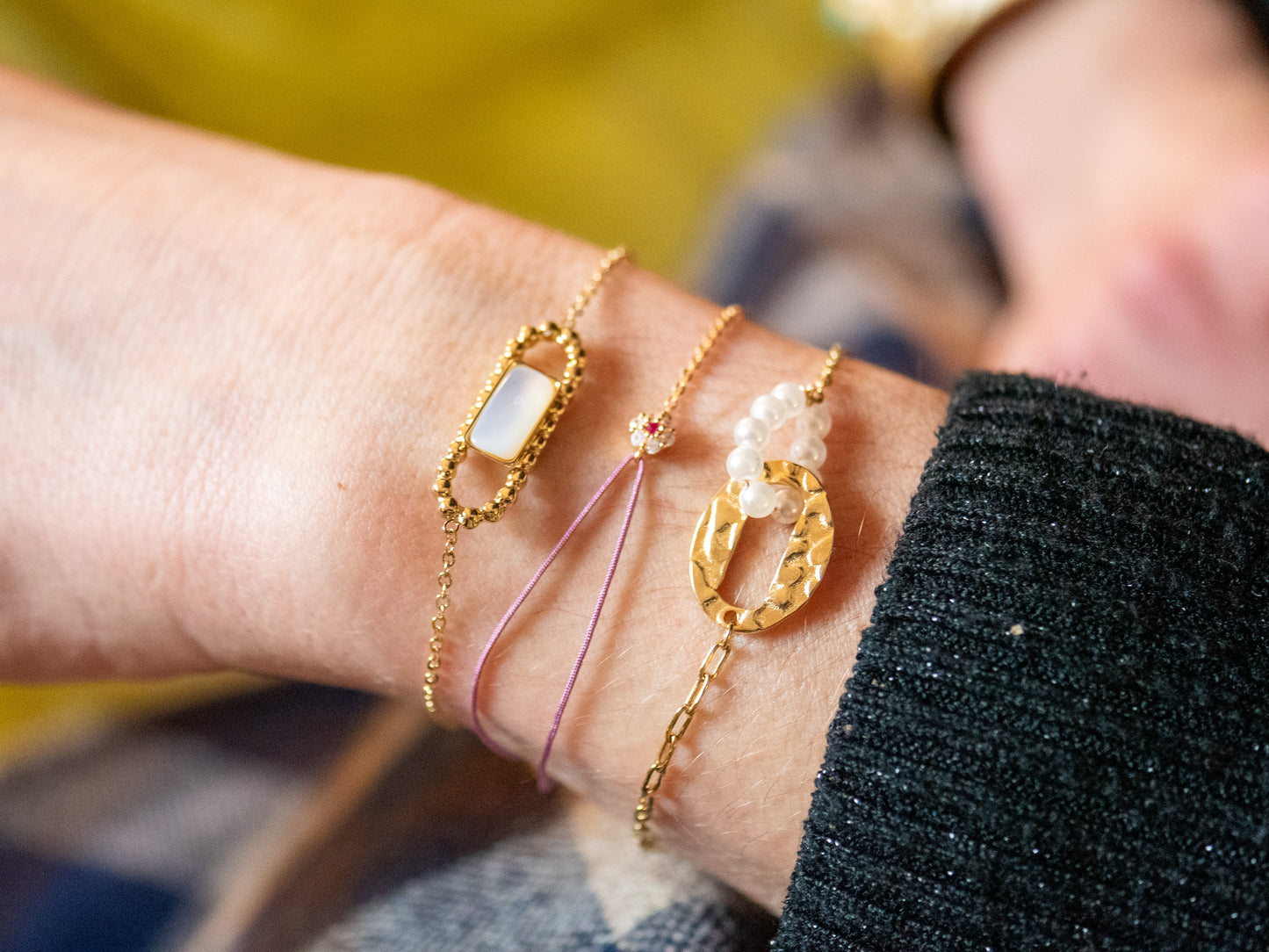 Bracelet Azucena Blanca