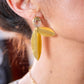 Boucles d'oreilles Hojas de Cristal