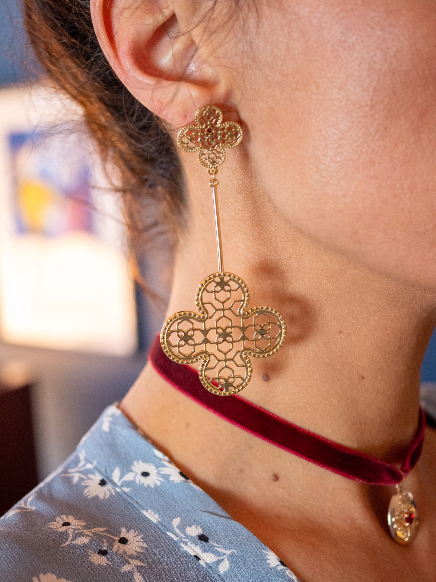 Boucles d'oreilles Angélica