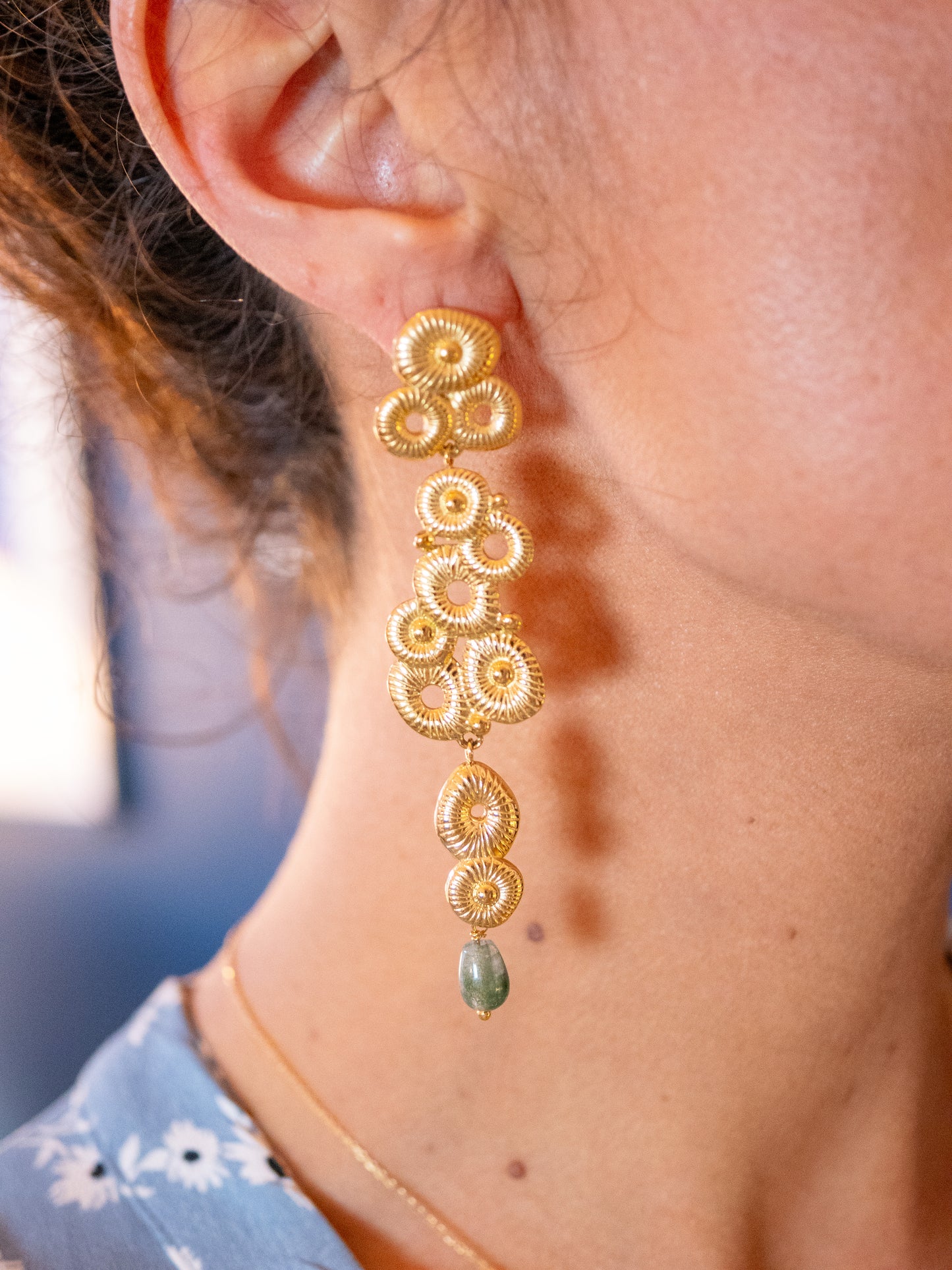 Boucles d'oreilles Mercedes